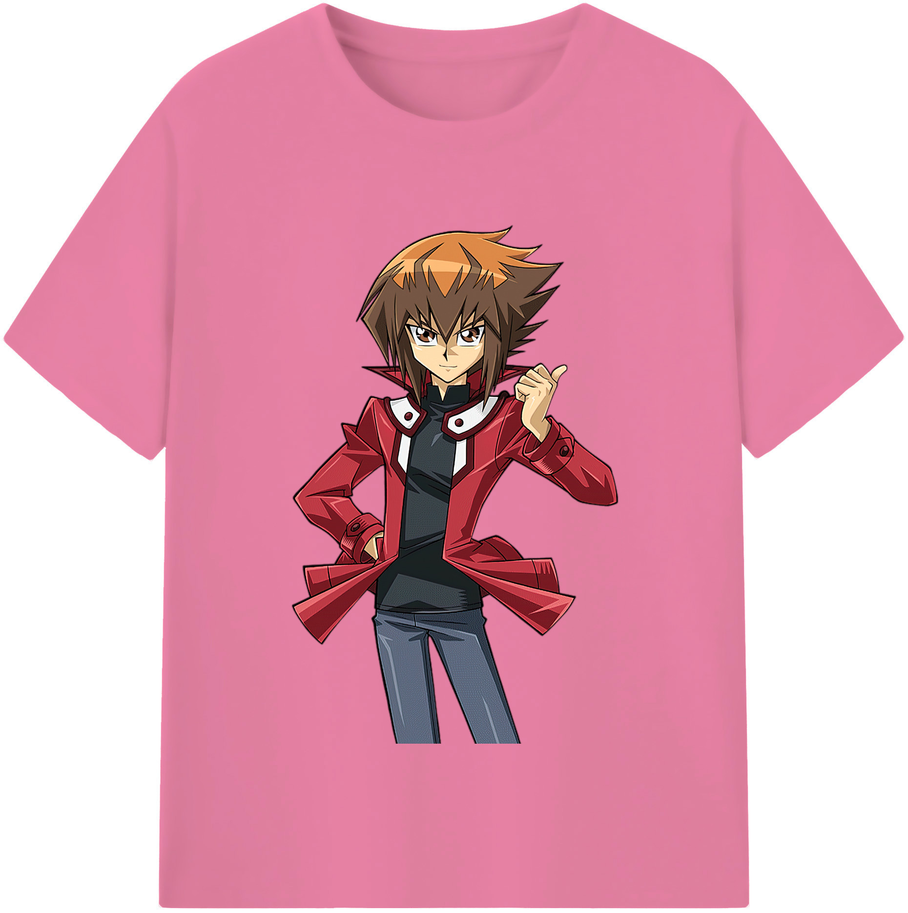 （画像用） 遊☆戯☆王 Yu-Gi-Oh! 綿100％半袖Tシャツ（フロントプリント）